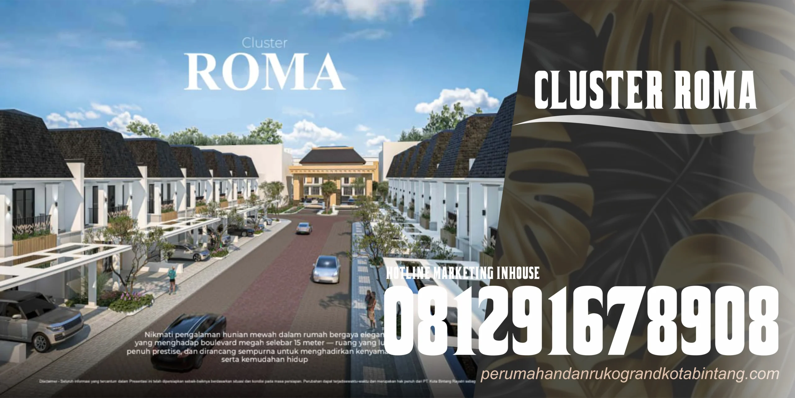 grandkotabintang cluster roma a5