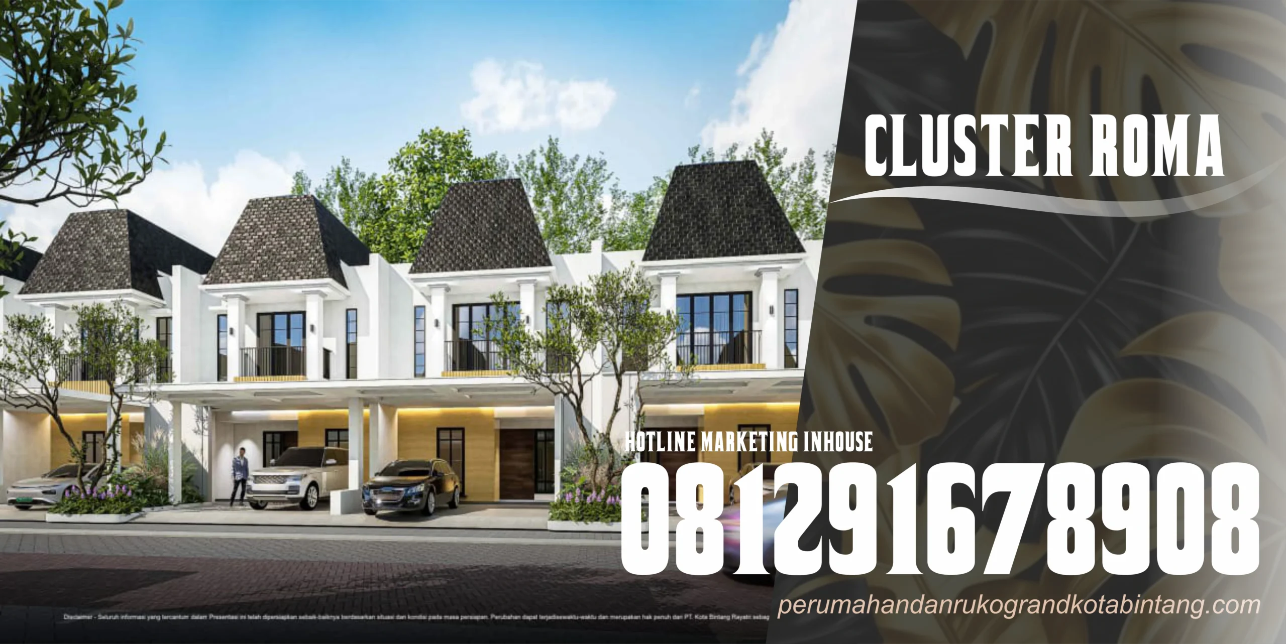 grandkotabintang cluster roma a6
